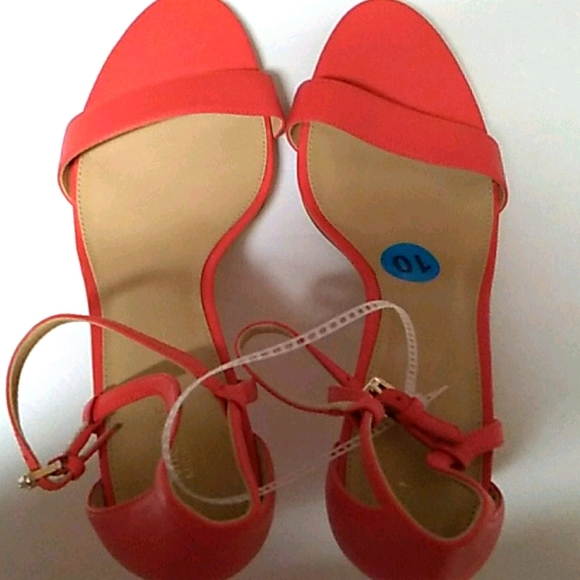 Nwt Micheal by Michaelkors hight heel open toes sz 10 - Picture 5 of 13